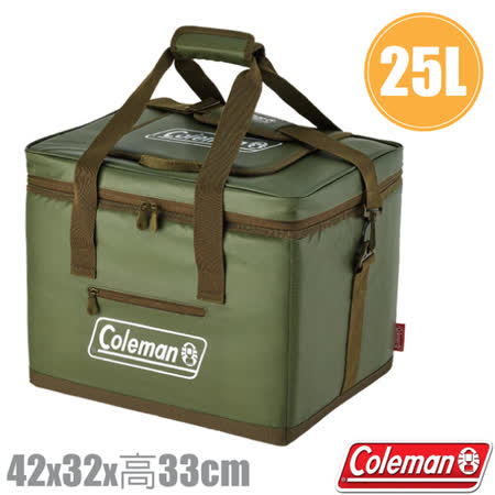 【美國 Coleman】25L 綠橄欖終極保冷袋.保冰袋.保溫袋.行動冰桶 /露營野餐/ CM-37166✿30E010